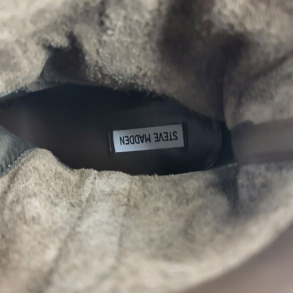 Steve Madden Romney Ankle Boots Suede Size 7.5 - Picture 16 of 16